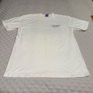 Tommy Bahama Classic White logo Short Sleeve Tee - Size XL